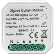 Resim E15869 Tuya Zigbee Akıllı Perde Modülü Akıllı Ev Dıy Aracı 
