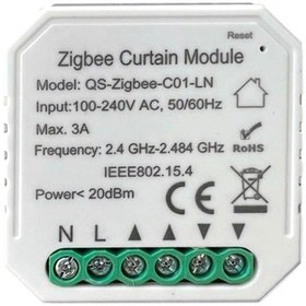 Resim E15869 Tuya Zigbee Akıllı Perde Modülü Akıllı Ev Dıy Aracı 