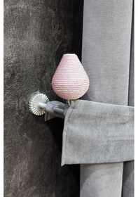 Resim Armut Model Kordon Sarma Perde Renso-pembe 