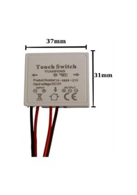 Resim 12-24v 4a Dokunmatik Touch Ayna Arkası Sensör Ayna Lambası Banyo Aynası Mobilya Sensörü Diğer 