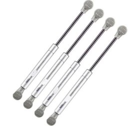 Resim 4 Adet Dolap Amortisörü Gazlı Piston Kapak Hidroliği 27 cm 100N 