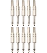 Resim 10 Parça 2 Pin Mikrofon Ses Bağlantı Adaptör Seti 