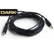 Resim Dark DK-CB-AUEXTL250 2.5 Metre 3.5mm Stereo Ses Uzatma Kablosu (3.5mm Dişi - 3.5mm Erkek) 