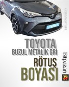 Resim izmir bit pazarı TOYOTA Buzul Metalik Gri - 1K3 - Fırçalı rötuş boyası 25ml, 