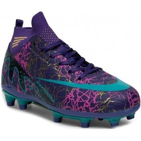 Resim Hkursat Lga Mor Turkuaz Boğazlı Erkek Krampon Mor - Turkuaz 