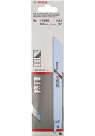 Resim Bosch S 918 BF Basic For Metal 5'Li Panter Testere Bıçağı - 2608651781 