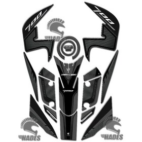 Resim Tracer 700 Gri Tank Pad Seti 