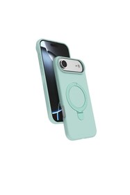 Resim artlab Art Apple İphone 17 Air Regal Magsafe Standlı Kapak - Su Yeşili Lab 