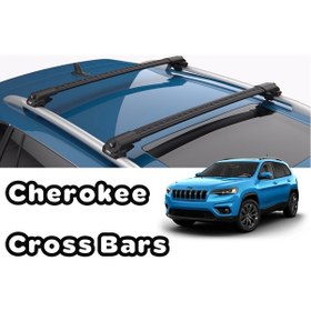 Resim Turtle Aır-1 Kit Jeep Cherokee (Kl) Tavan Ara Atkı Seti Siyah (488353940) 