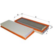 Resim Fıl Hp2125 Hava Fıltresı W124 84 93 S124 86 93 W460 79 93 W463 90 97 