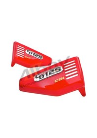 Resim Cg 125 Akü Kapak Takım Kırmızı 