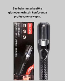 Resim Profesyonel Rh-6668 Şarjlı Elektrikli Saç Kesme Ve Düzeltici Makine - Lisinya 