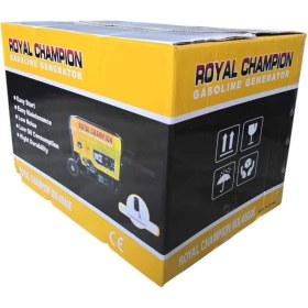 Resim Royal Champion 3800 Benzinli Marşlı Uzaktan Kumandalı Jeneratör 3.5 Kva (Bakır Sargı) 