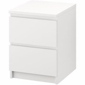 Resim IKEA Malm Komodin, Beyaz 