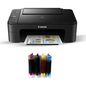 Resim Canon Pixma E3340 Fotokopi + Tarayıcı +Wi Fi Airprint Yazıcı + Bitmeyen Kartuş Sistemi 