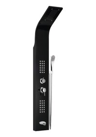 Resim Panel Duş Sistemi İnox Siyah Siyah 