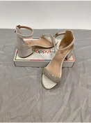 Resim Kız Çocuk Abiye Ayakkabı Krem Sedef Rugan Tek Bantlı Taşlı Mezüniyet-düğün Topuklu Çocuk Abiye Ayakkabı Krem 