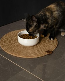 Resim Tresshandicraft Paspas,Kedi-Köpek Beslenme Paspası (40 cm) 