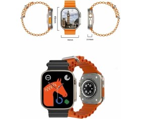 Resim Zero Land Techmrt Yeni Nesil Bluetooth Bağlantılı Akıllı Saat Sosyal Medya Girişli Uyku Takibi 