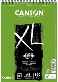 Resim Xl Draw Eskiz Ve Resim Defteri, Spiralli, 30 Sayfa, A5, 160g 