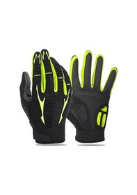 Resim Skycity Tam Parmak Dokunmatik Ekran Bisiklet Eldiveni - Anti Kaygan, Nefes Alabilir, Şok Emici Mtb Ve Yol Bisikleti Eldiveni, Kadın Ve Erkek İçin. 