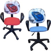 Resim Depolife Depolife Ralli Araba Desenli Ofis Çocuk Ders Çalışma Koltuğu 