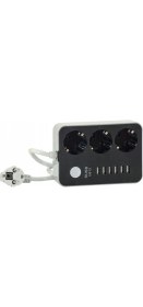 Resim Egonex Akım Koruyuculu 6usb Port 4.1A Hızlı Şarjlı 3'lü Priz 