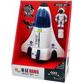 Resim Kutuda Astronotlu Uzay Mekiği 