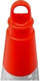 Resim Hayat Trafik - PVC Trafik Konisi 75 cm Çift Reflektifli Ağırlıklı Trafik Dubası 