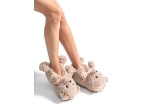Resim Twigy Teddy Kadın,Garson Boy Hayvanlı Panduf Kahverengi 36/41 