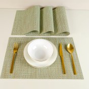 Resim Maxstyle Horizon Bamboo 4 Parça Amerikan Servis Seti 30x45 cm 