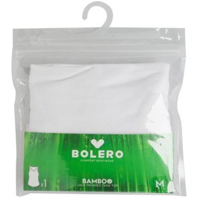 Resim Bolero Dantelli Kadın Bambu Atlet Beyaz 