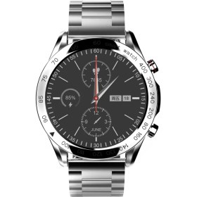 Resim HiFuture FutureGo Pro IP68 Su Geçirmez Nabız Spor Sağlık Sp02 Kan Oksijeni Takibi Arama Özellikli iOS & Android 34mm Akıllı Saat Gümüş 