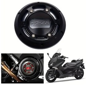 Resim Tongdashop Yamaha Tmax530 Tmax500 Titanyum Motor Stator Kapağı Koruyucu Kaydırıcı 