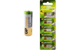 Resim Ata Elektronik 1 Kart 5 Adet - Avize Kumandası Pili Gp 5'li 23A 12V Alkalin Spesifik Pil GP23A-C5 