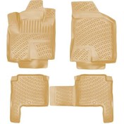 Resim Hyundai Santa Fe 2006-2012 Havuzlu Paspas 7 Koltuklu - Bej 