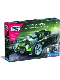 Resim Parla Home 75076TR Mekanik Laboratuvarı- Hot Road ve Race Truck +8 Yaş 