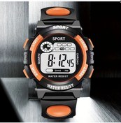 Resim Sunshine022 Turuncu Spor Led Ekranlı Multifonksiyonel Digital Okul Ve Outdoor Saati Diğer 