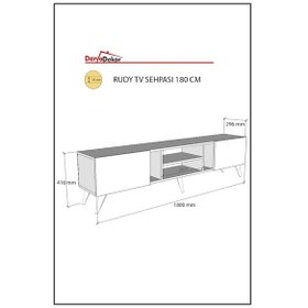 Resim Deryadekor Rudy Tv Sehpasi (355648450) 