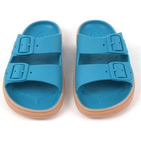 Resim Boatilus Rocksy-f Caraibe/beige Erkek Çocuk Terlik Mavi 