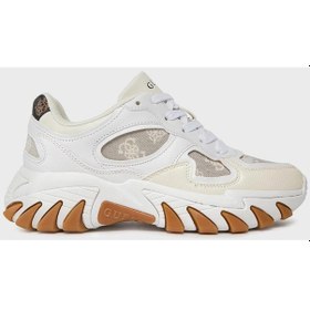 Resim Guess Kadın Ayakkabı Fljnor Fal12 Taupe Bej Beyaz 