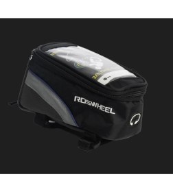 Resim Xbyc 896 Bisiklet Kadro Üstü Çanta Siyah Mavi 