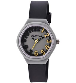 Resim Captiva 30 Mt Suya Dayanıklı Analog Silikon Kordonlu Çoçuk Kol Saati Cp.yn.25.27 Gri 