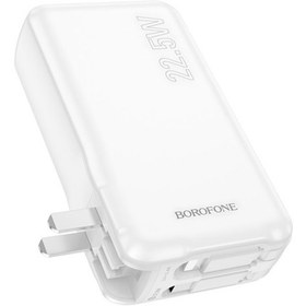 Resim 10000MAH Powerbank, Avrupa ve Amerika Adaptörlü Güç Bankası, iPhone ile Uyumlu Şarj Seviyesi LED Gösterli Kompak ve Modern Tasarım BJ39 