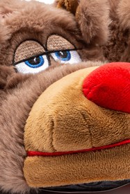 Resim Twigy Lodi Çocuk Hayvanlı Panduf Kahverengi 30/35 