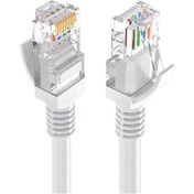 Resim Ayt Cat5 10 Metre Rj45 Patch Network Ethernet İnternet Kablosu Jack Soketleri Takılı Hazır Kablo 