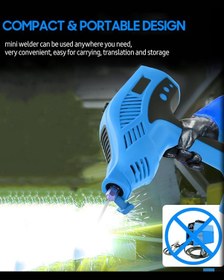 Resim Prohummer Ph254 Mavi Elektrikli El Tipi İnvertör Arc Kaynak Makinesi Mavi 