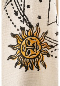 Resim Varol Organik %100 Pamuk Müslin Peştemal - Solyra Solyra/pestemal Krem 