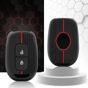 Resim Silicone Anahtar Kılıfı Dacia için Sandero için Stepway için Logan için Duster için for RENAULT için Duster için Dokker için Clio 5 SS2 için for RENAULT için TWingo Kapak 