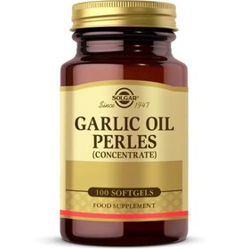 Resim SOLGAR Garlic Oil 100 Kapsül 